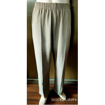 55% cotton 45% polyester man's fleece track pants